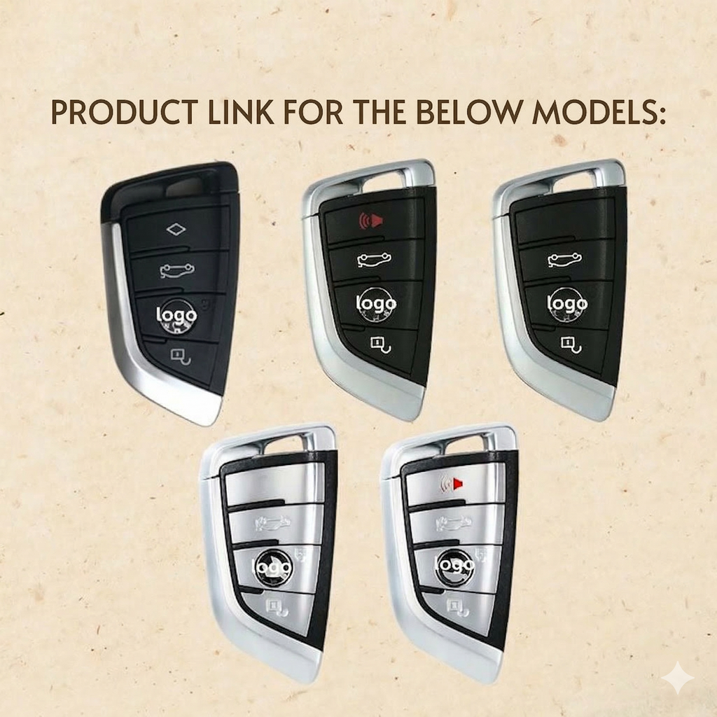 BMW Car Key Case - Italian Buttero Cowhide Leather