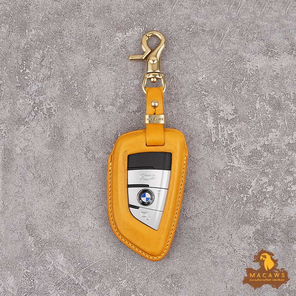 BMW Car Key Case - Italian Buttero Cowhide Leather